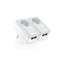 TL-PA4020PKIT AV500 2-Port Powerline Adapter with