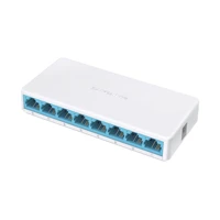 MS108 Switch, 8x 10/100Mbps