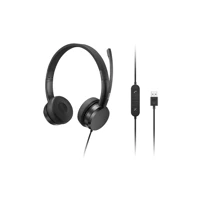 Headset, On-Ear, kabelgebunden, USB-A, Schwarz