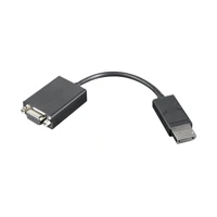 Videokonverter, DisplayPort, VGA, Schwarz -