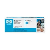 C4192A, Cyan, Original, LaserJet, Toner