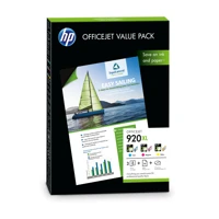 Tintenpatrone MultiPack C,M,Y + Papier 50Blatt