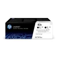 Toner 83X (CF283XD) schwarz, 2er-Packung