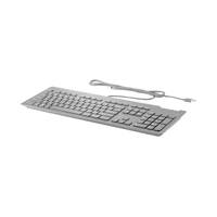 Business Slim, Tastatur, USB, Deutsch, Schwarz