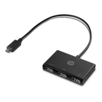 USB-C to USB-A, Hub, 3x SuperSpeed USB 3.0 -