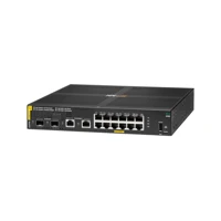 Aruba 6100 12G Class4 PoE 2G/2SFP+ 139W Switch, Switch, 12 P