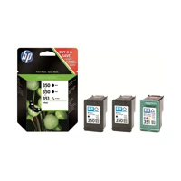350/350/351, 3er-Packung, Schwarz, Farbe (cyan