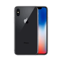 iPhone X 256GB grau, 5.8", 2436x1125 Pixel, 16