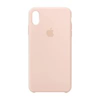 Silikon Case für iPhone XS Max sandrosa