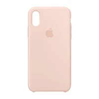 Silikon Case für iPhone XS sandrosa