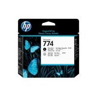HP 774, hellgrau, photoSchwarz, Druckkopf -