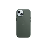 iPhone 15 FineWoven Case with MagSafe, Evergreen