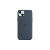 iPhone 15+ Sil Case MgS Blau