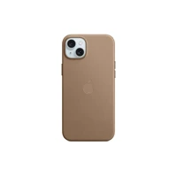 iPhone 15 Plus FineWoven Case with MagSafe, Taupe