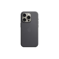 iPhone 15 Pro FineWoven Case with MagSafe, Schwarz