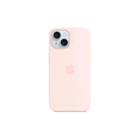 iPhone 15 Sil Case MagS Light pink