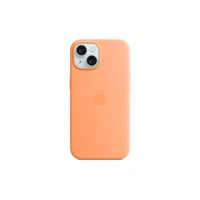 iPhone 15 Sil Case MgS orange