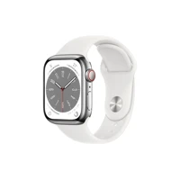 Watch Series 8 (GPS + Cellular), 41mm, silber