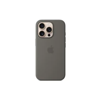 iPhone 16 Pro Silicone Case with MagSafe - Stone Gr