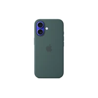 iPhone 16 Silicone Case with MagSafe - Lake Green