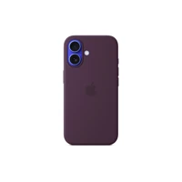 iPhone 16 Silicone Case with MagSafe - Plum