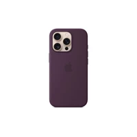 iPhone 16 Pro Silicone Case with MagSafe - Plum