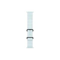 Armband für Smartwatch - 49 mm, schwarze Titanfassu
