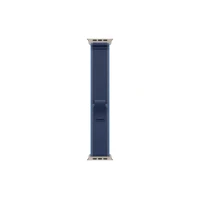Loop für Smartwatch - 49 mm, natürliche Titan-Oberf