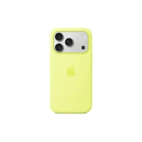 iPhone 17 Pro Silicone Case with MagSafe– Neon Yell