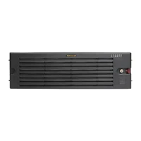 Systemschrankblende, Vorderseite, Schwarz, 3U -