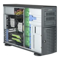 SC743 AC-1K26B-SQ, Tower, 4U, E-ATX, SAS -
