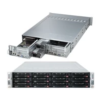 SuperServer 6027TR-DTRF, 2 Knoten, Cluster -