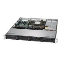 SuperServer 5019P-MTR, Server, Rack-Montage, 1U