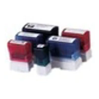 PR1850E blauer Stempel, Breite: 50mm, Tiefe: 18mm