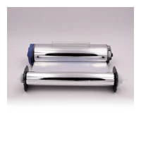 Folie, glänzend, silber, Rolle (22,3 cmx120