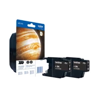 Tinte LC1240BKBP2 schwarz, 2er-Packung