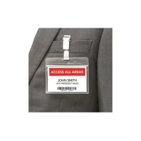 DK22251, Schwarz/rot auf Weiß, Rolle (6,2 cmx