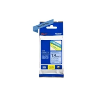 TZe-541, Selbstklebend, Schwarz auf Blau, Rolle