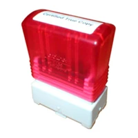 1060, Stempel, vorgetränkt, rot -