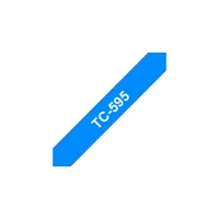 Weiß, Blau, Rolle (0,9 cmx7,7 m) Laminierfolie