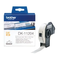 DK-11204, Schwarz auf Weiß, 17x54mm 400