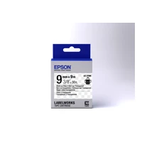 LabelWorks LK-3TBN, Schwarz auf Transparent -