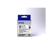 LabelWorks LK-3TBW - Schwarz auf durchsichtig - Rol