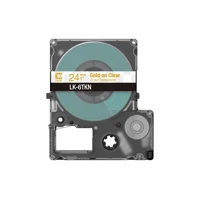 LabelWorks LK-6TKN, Metallic, gold auf