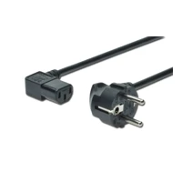 Stromkabel, IEC 60320 C13 bis CEE 7/7 Stecker -