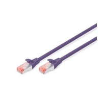 Patchkabel, RJ-45 -> RJ-45, Cat6, 2m, Violett