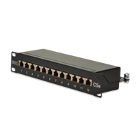 DN-91512S, Patch Panel, CAT 5e, RJ-45 X 12, 1U