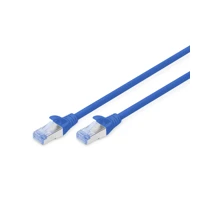 Patchkabel, 10m, SFTP, CAT 5e, blau