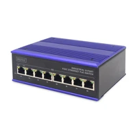 Industrial, Switch, 8x10/100 (PoE), an