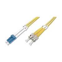 Patchkabel, 10m, Glasfaser, Duplex, 9/125µm, OS2